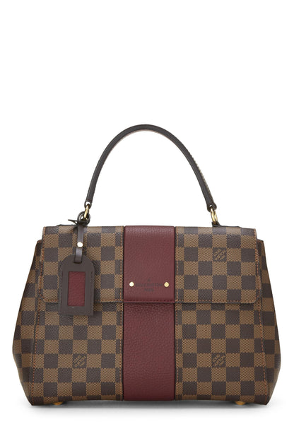 Louis Vuitton, Pre-Loved Borgoña Damier Ebene Bond Street, Borgoña