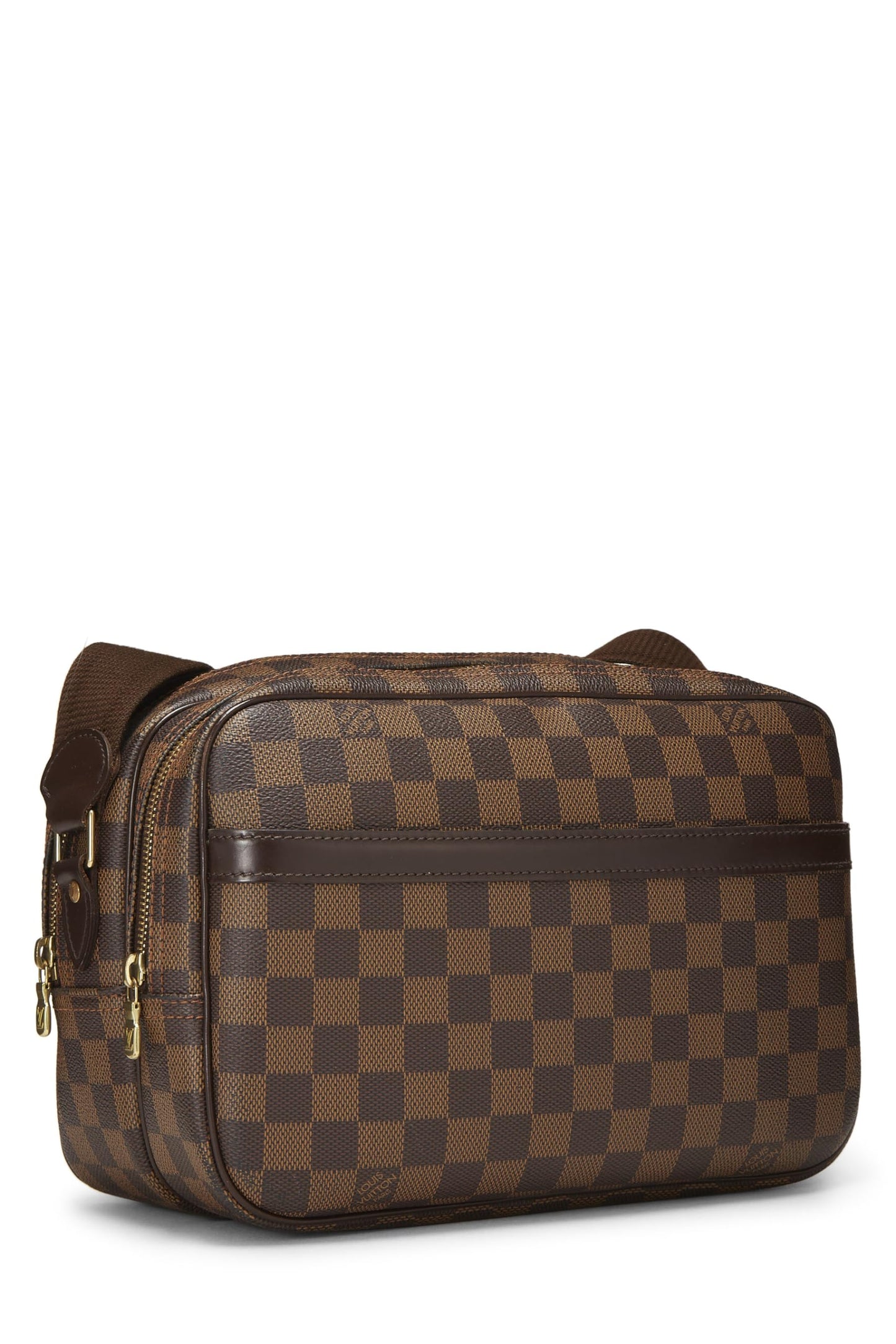 Louis Vuitton, Pre-Loved Damier Ebene Reporter PM, Brown