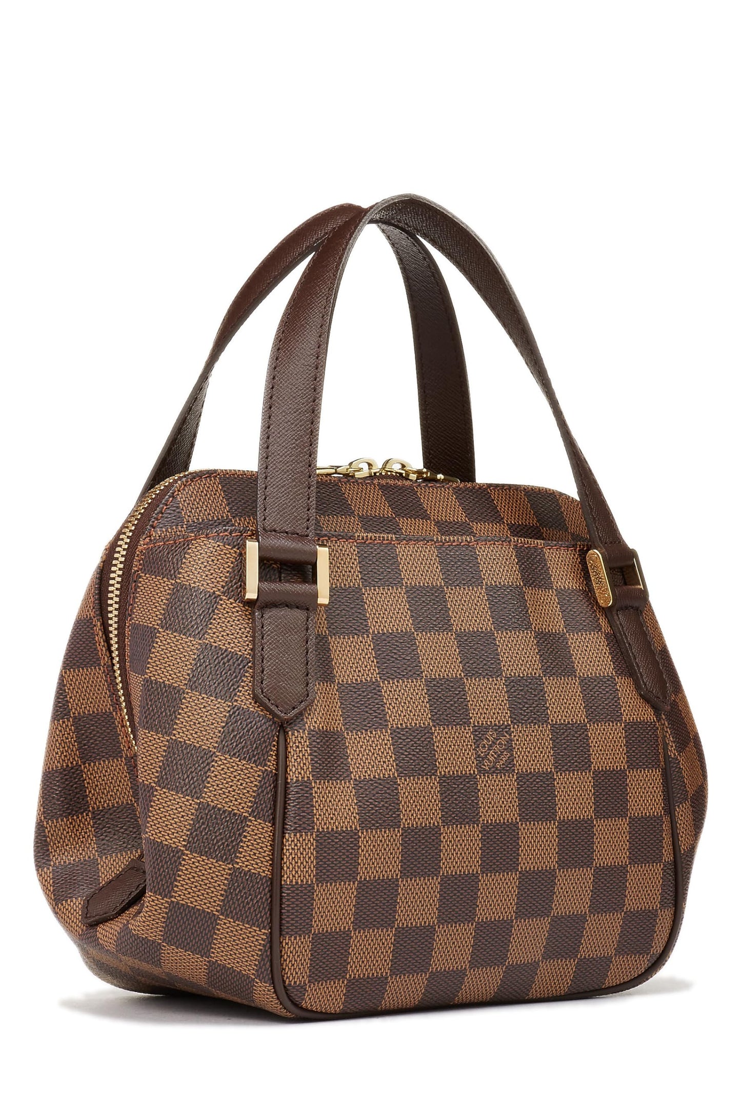 Louis Vuitton, Pre-Loved Damier Ebene Belem PM, Marrón