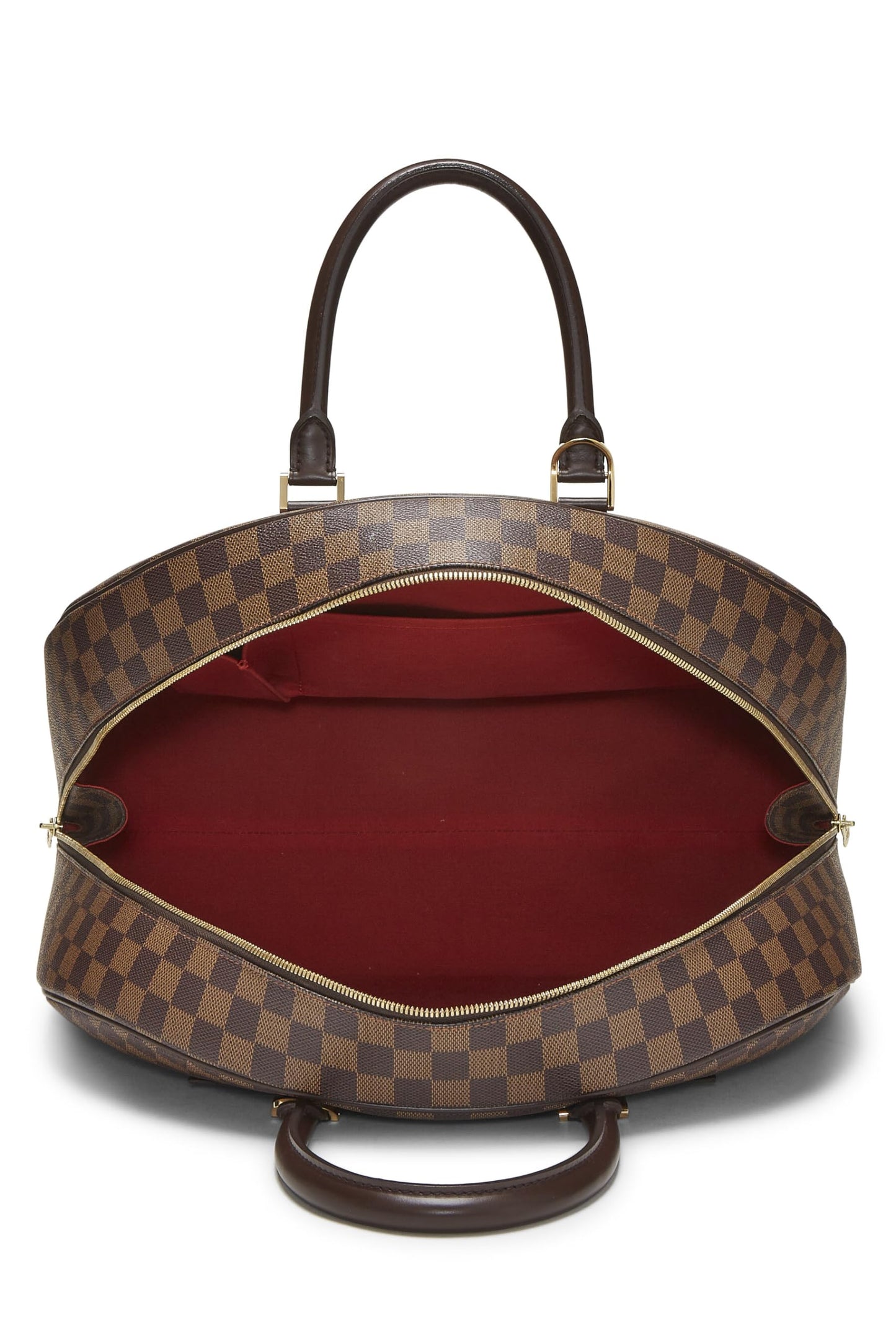 Louis Vuitton, Pre-Loved Damier Ebene Nolita XL, Brown