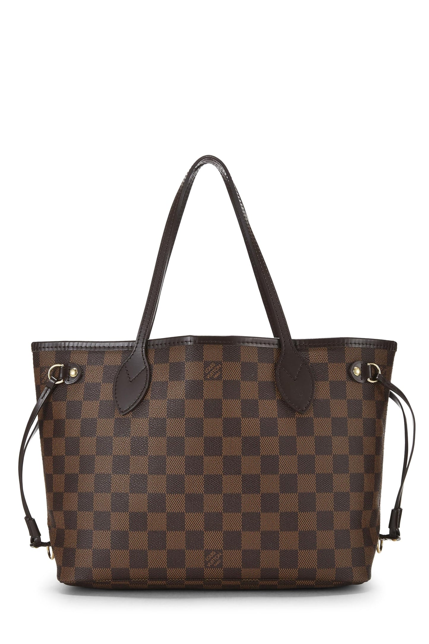 Louis Vuitton, Damier Ebene Neverfull PM pre-amado, Marrón