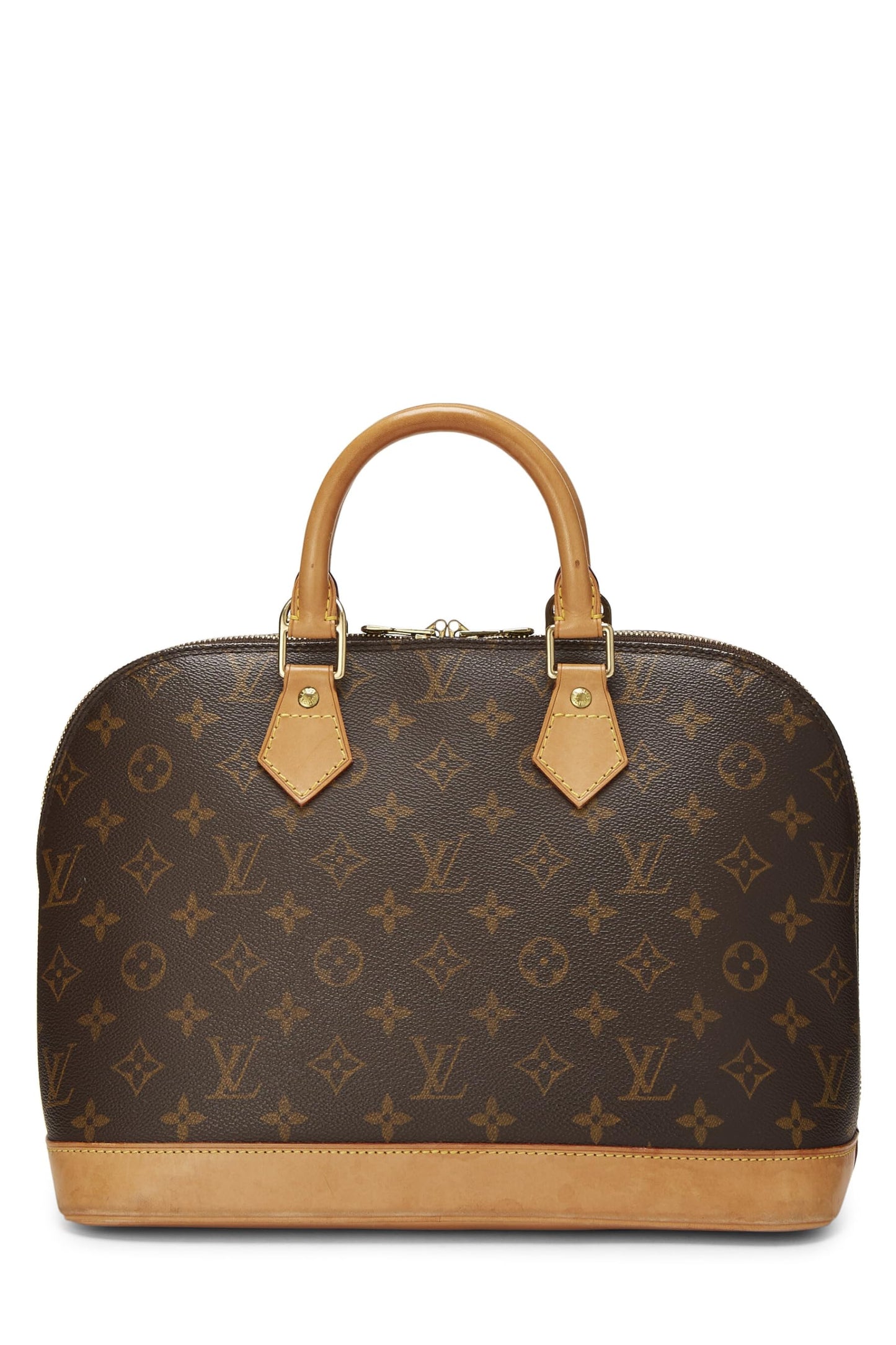 Louis Vuitton, Alma PM en toile Monogram d'occasion, marron