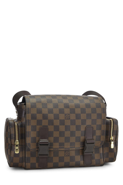 Louis Vuitton, Mensajero Damier Ebene Melville pre-amado, Marrón