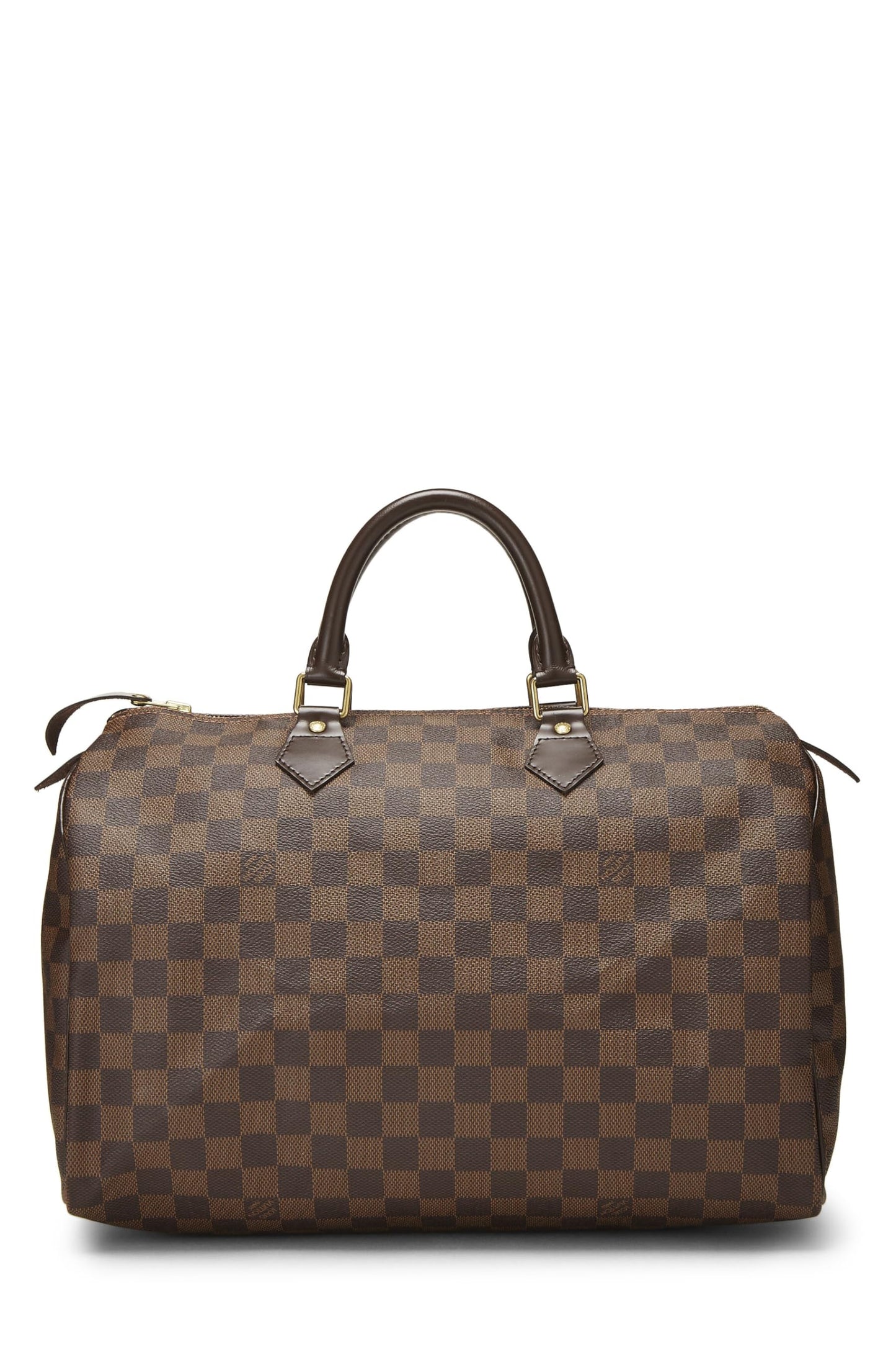 Louis Vuitton, Damier Ebene Speedy 35 usado, Marrón