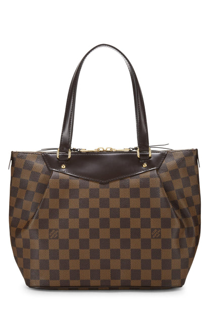 Louis Vuitton, Pre-Loved Damier Ebene Westminster PM, Marrón