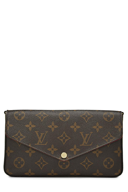 Louis Vuitton, Pre-Loved Monogram Canvas Felicie, Brown