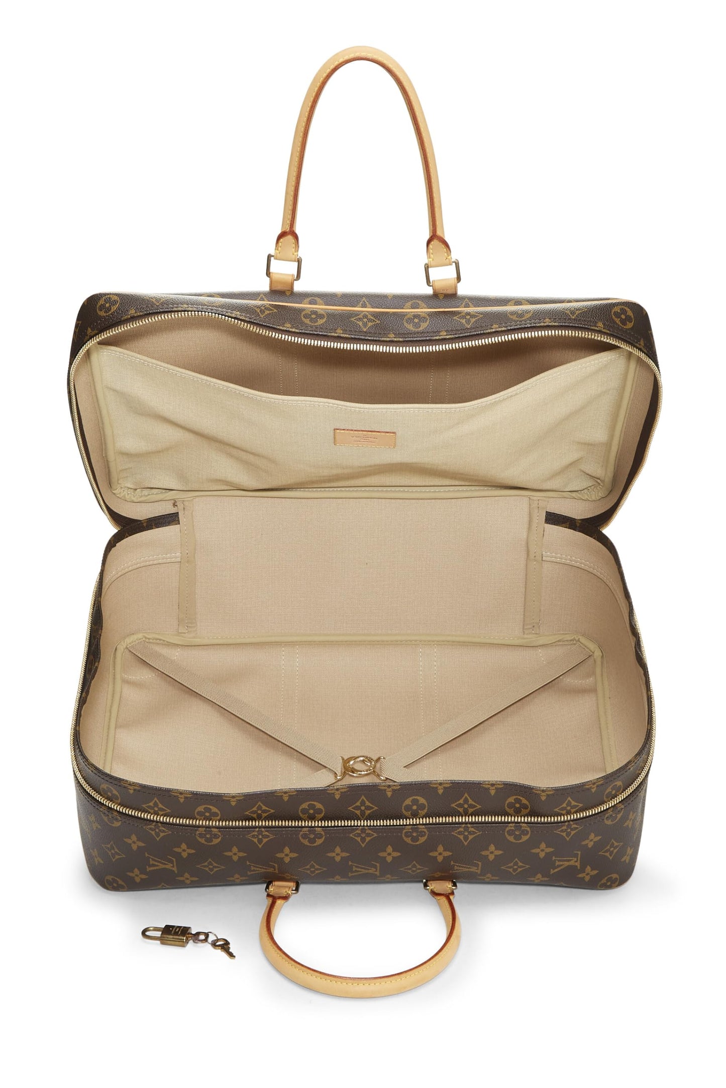 Louis Vuitton, Sirius 45 en toile Monogram d'occasion, marron