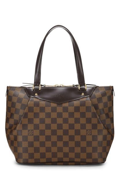 Louis Vuitton, Pre-Loved Damier Ebene Westminster PM, Marrón