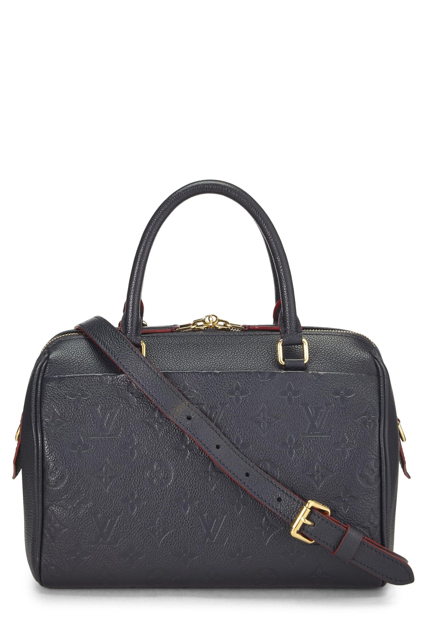 Louis Vuitton, Pré-Aimé Bleu Infini Monogram Empreinte Speedy Bandouliere 25, Marine