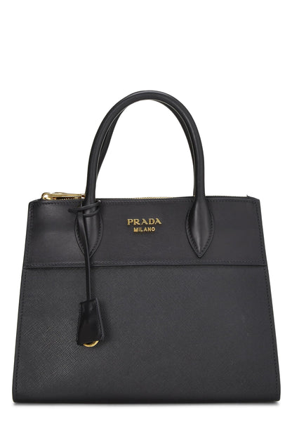 Prada, Bolso pequeño Pre-Loved Black City Paradigme, Negro