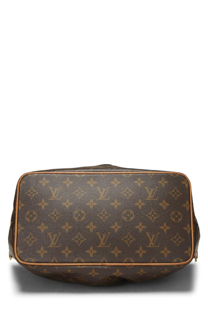 Louis Vuitton, sac Palermo PM en toile Monogram d'occasion, marron