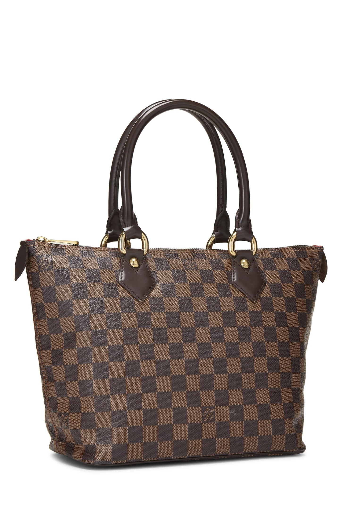 Louis Vuitton, Saleya PM Damier Ebène d'occasion, marron