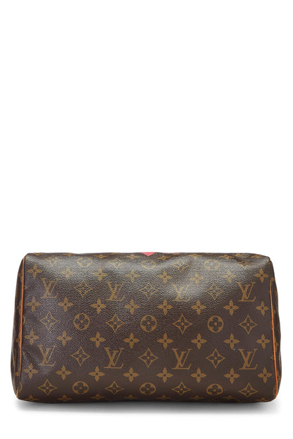 Louis Vuitton, Monograma V Speedy 30 rosa Pre-Loved, Rosa