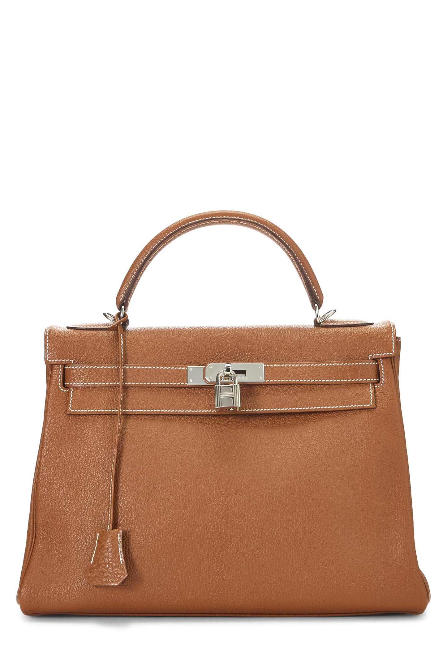 Hermès, Pre-Loved Etrusque Chevre Kelly Retourne 32, Etrusque