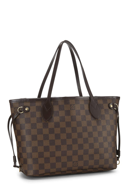 Louis Vuitton, Pre-Loved Damier Ebene Neverfull PM, Brown