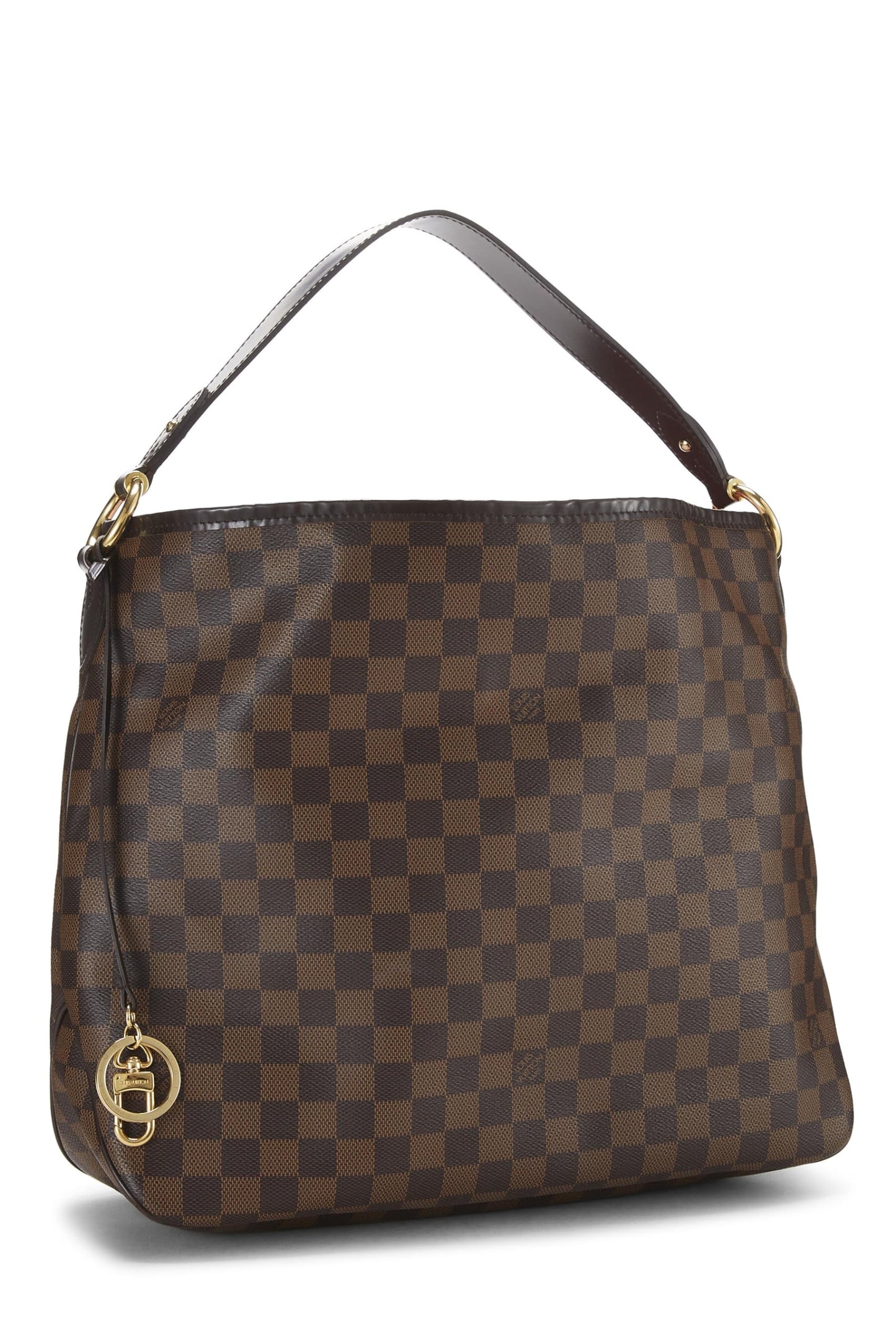 Louis Vuitton, Damier Ebene Pre-Loved Delightful MM NM, Marrón