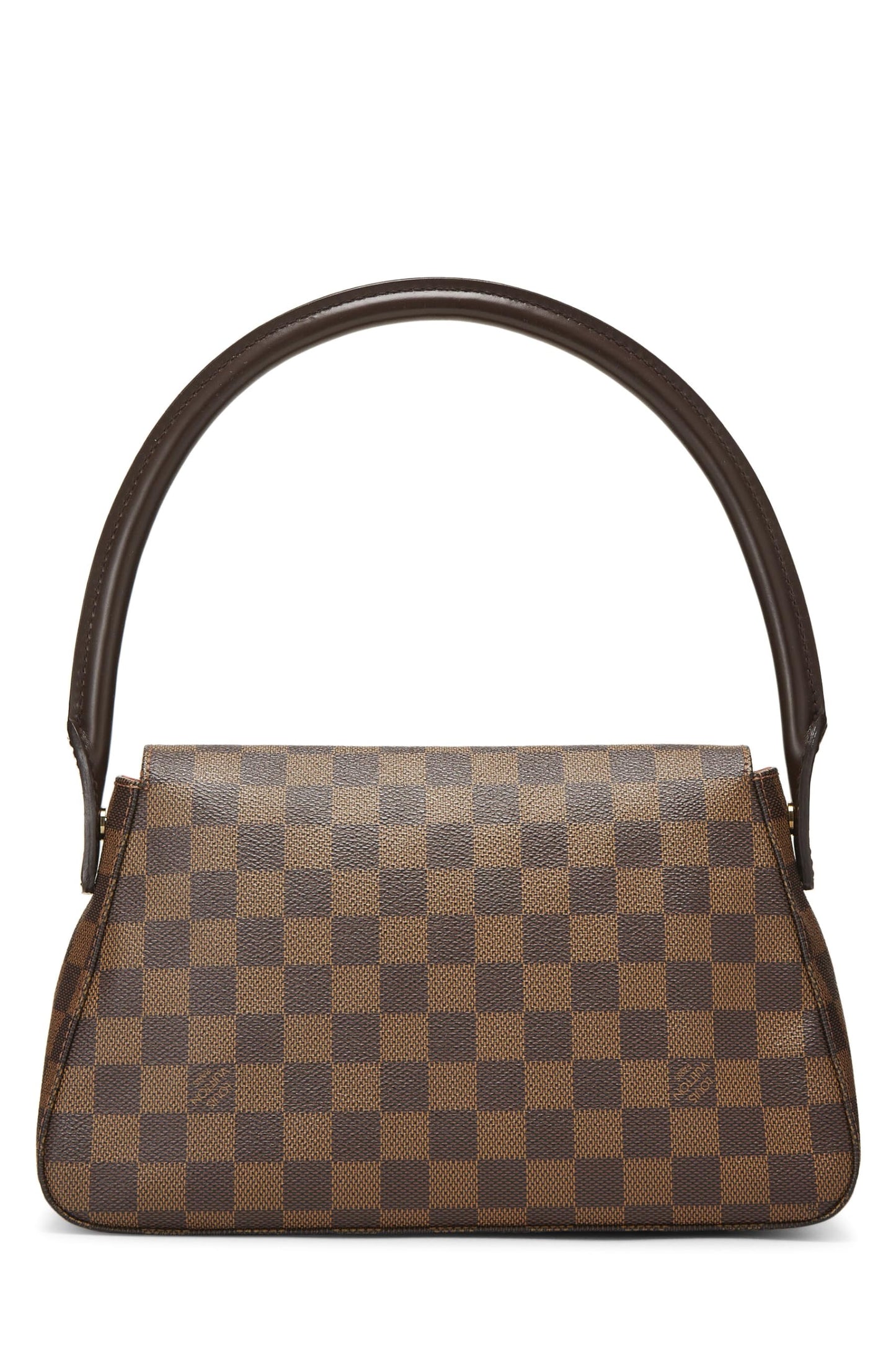 Louis Vuitton, Pre-Loved Damier Ebene Canvas Looping PM, Brown