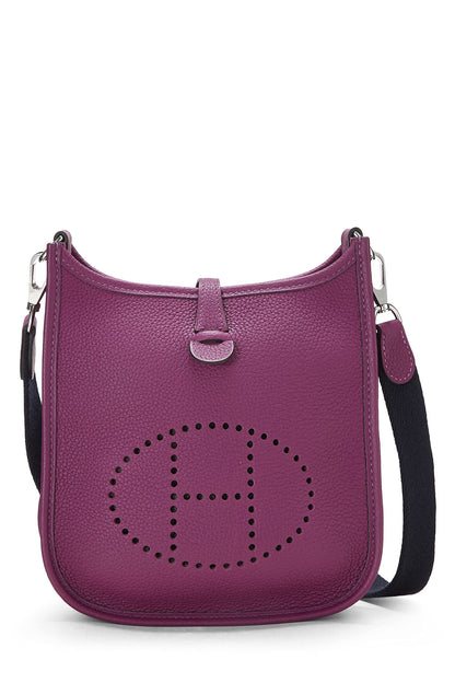 Hermès, Pre-Loved Anemone Maurice Evelyne Amazone TPM, Purple