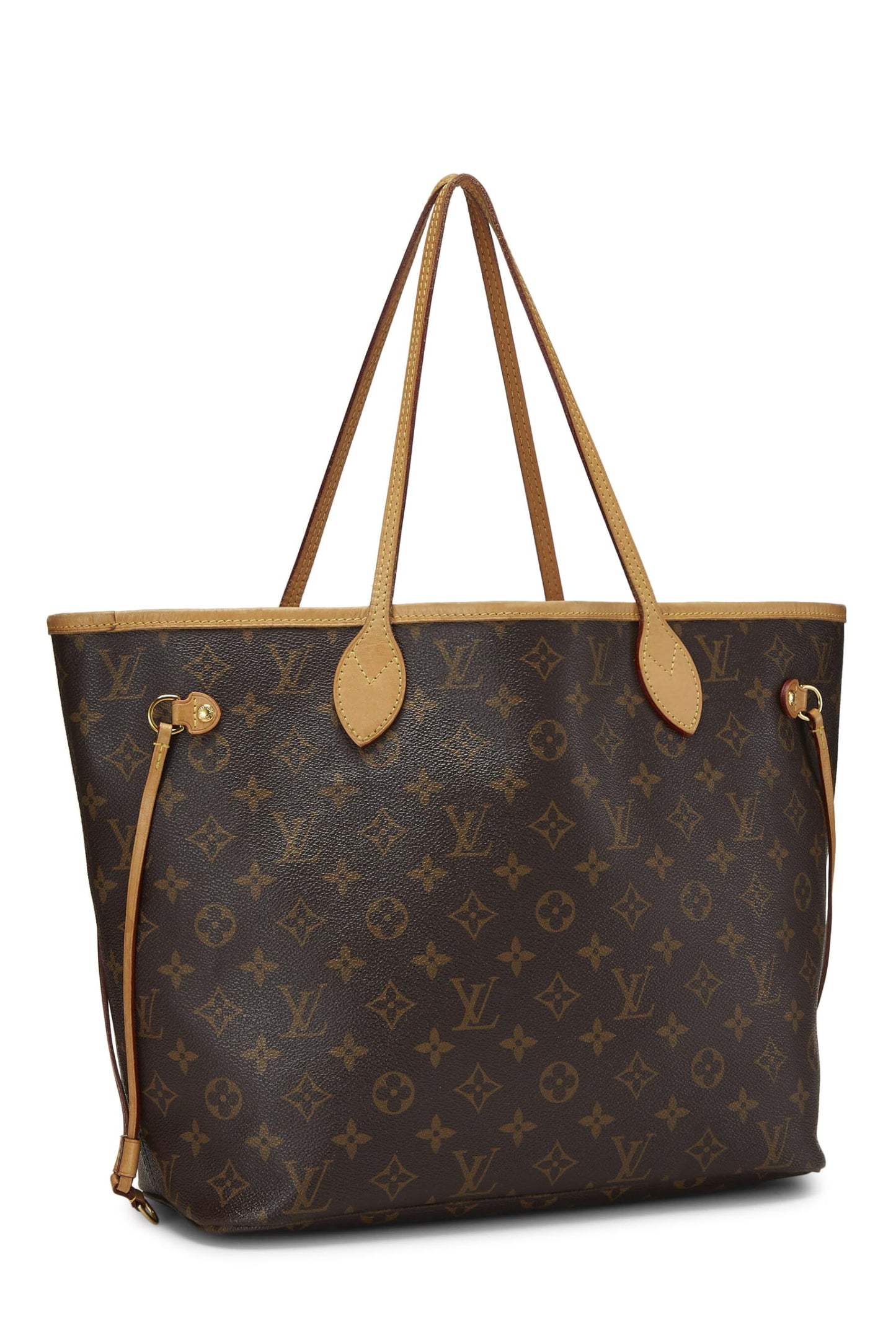 Louis Vuitton, Neo Neverfull MM en toile Monogram d'occasion, rouge