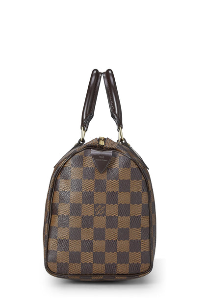 Louis Vuitton, Damier Ebene Speedy 25 d'occasion, marron