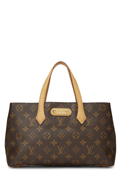 Louis Vuitton, Wilshire PM en toile Monogram d'occasion, marron