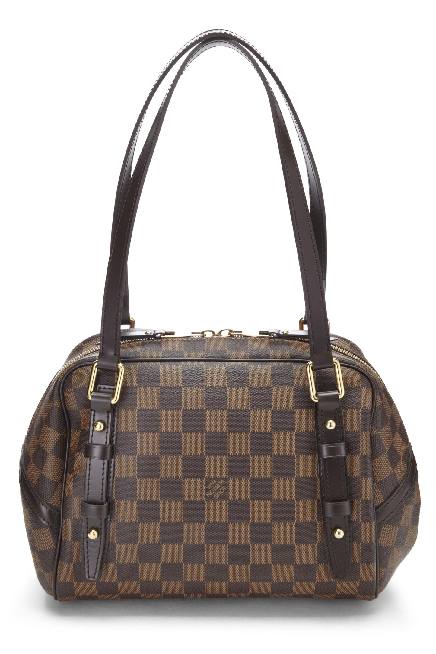 Louis Vuitton, Damier Ebene Rivington PM d'occasion, marron