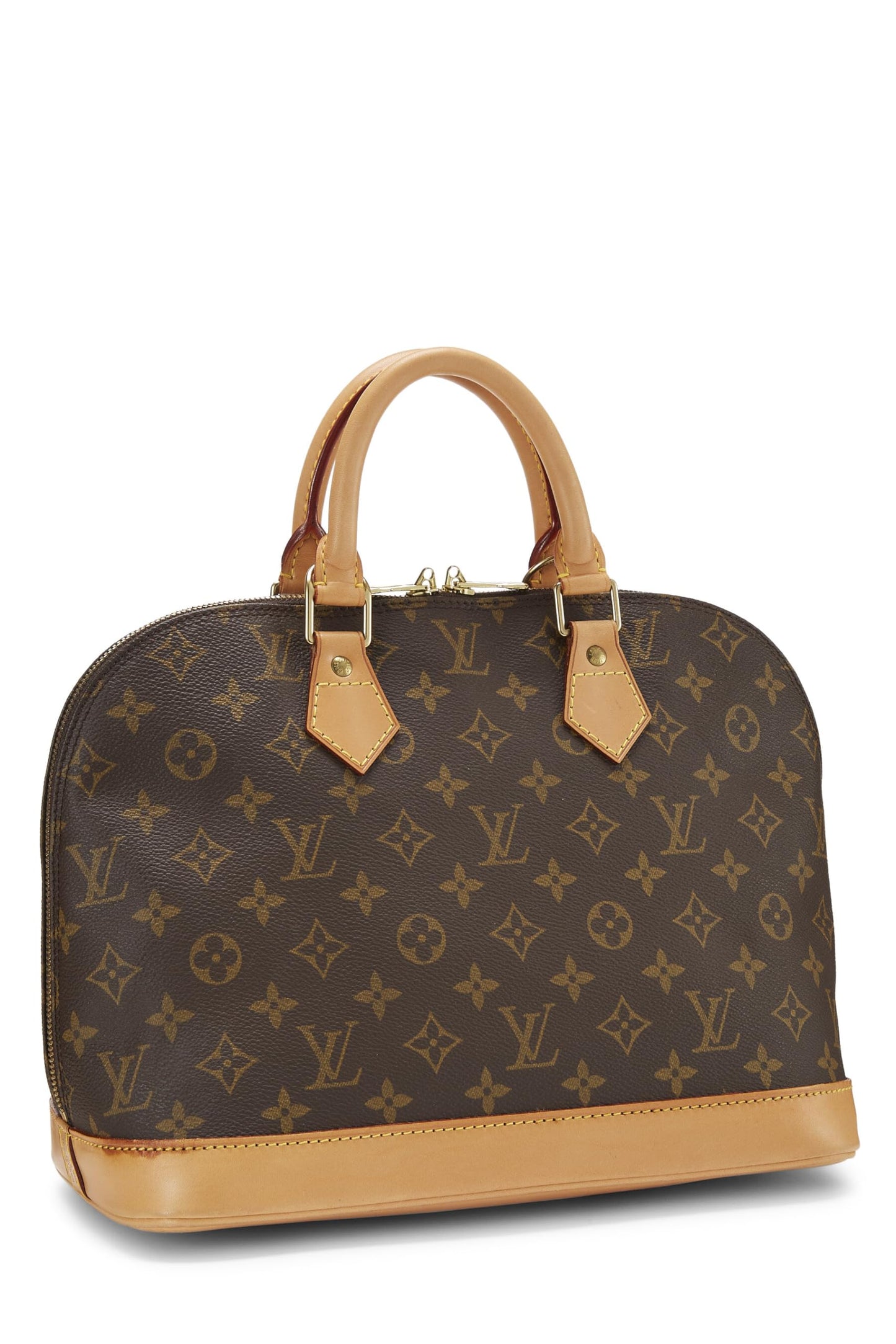 Louis Vuitton, Alma PM en toile Monogram d'occasion, marron