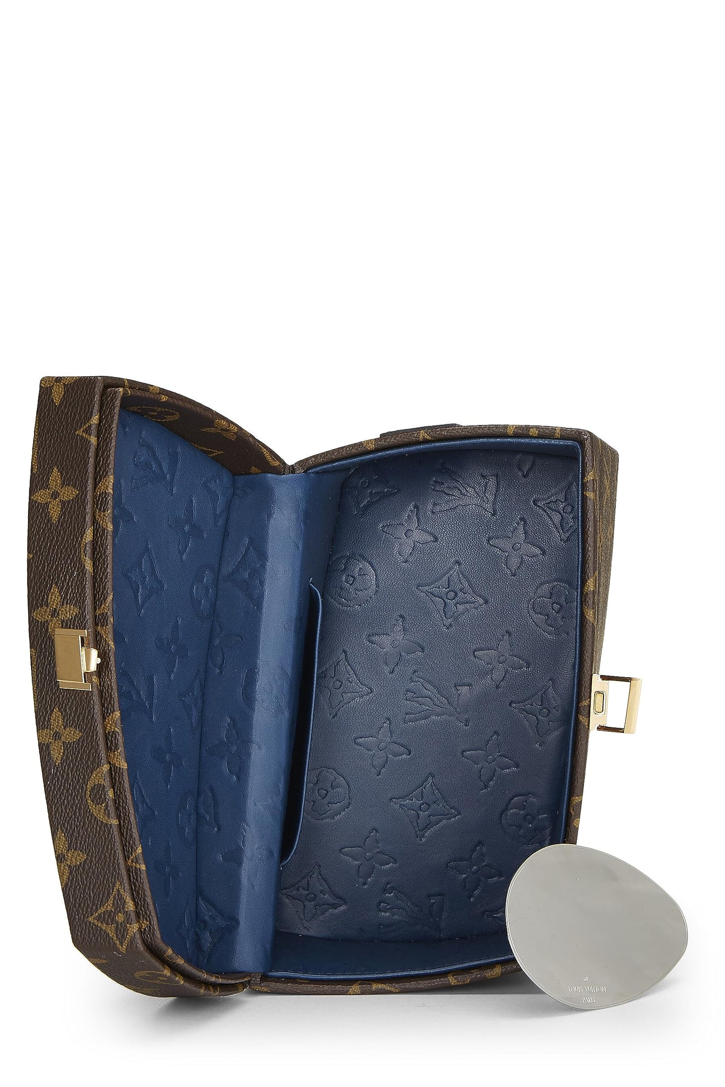 Louis Vuitton, Coffret torsadé en toile Monogram Frank Gehry x Louis Vuitton d'occasion, marron