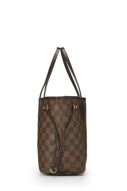 Louis Vuitton, Pre-Loved Damier Ebene Neverfull PM, Brown