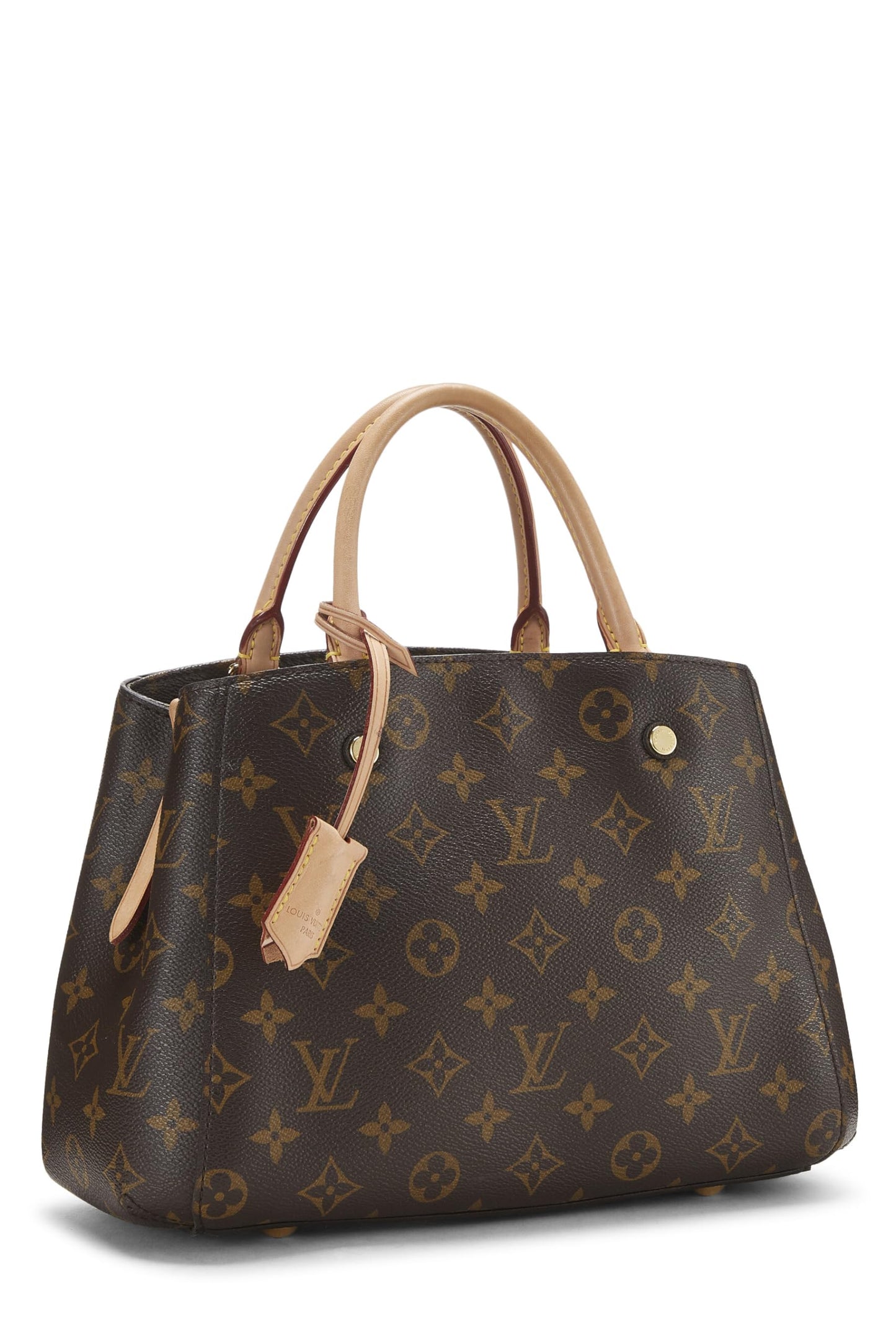 Louis Vuitton, Montaigne BB en toile monogram d'occasion, marron