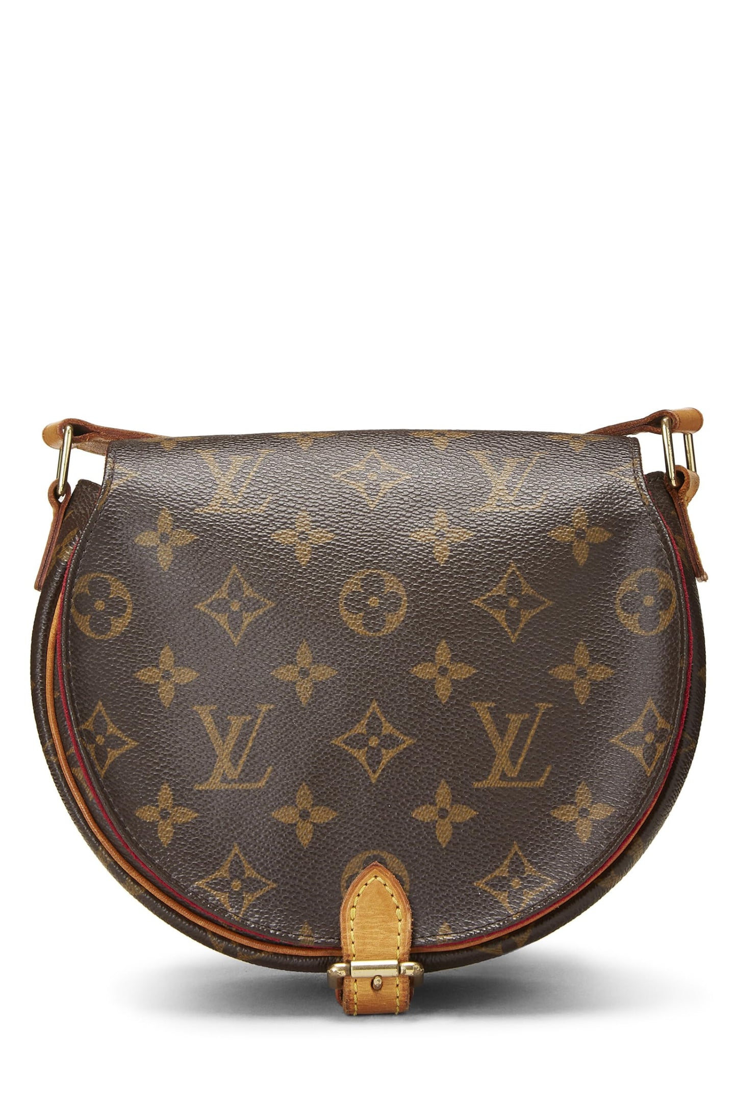 Louis Vuitton, Tambourin en toile Monogram d'occasion, marron