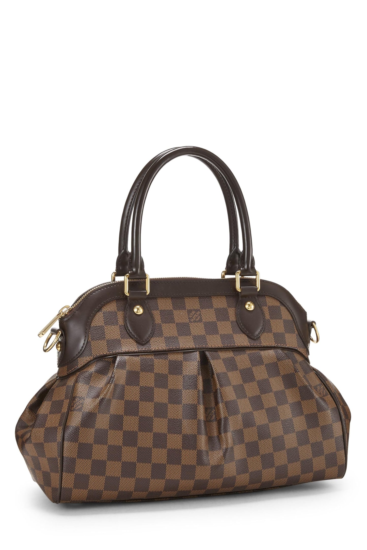 Louis Vuitton, Damier Ebene Trevi PM d'occasion, marron