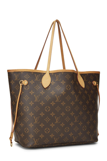 Louis Vuitton, Neo Neverfull MM en toile monogram rose d'occasion, rose