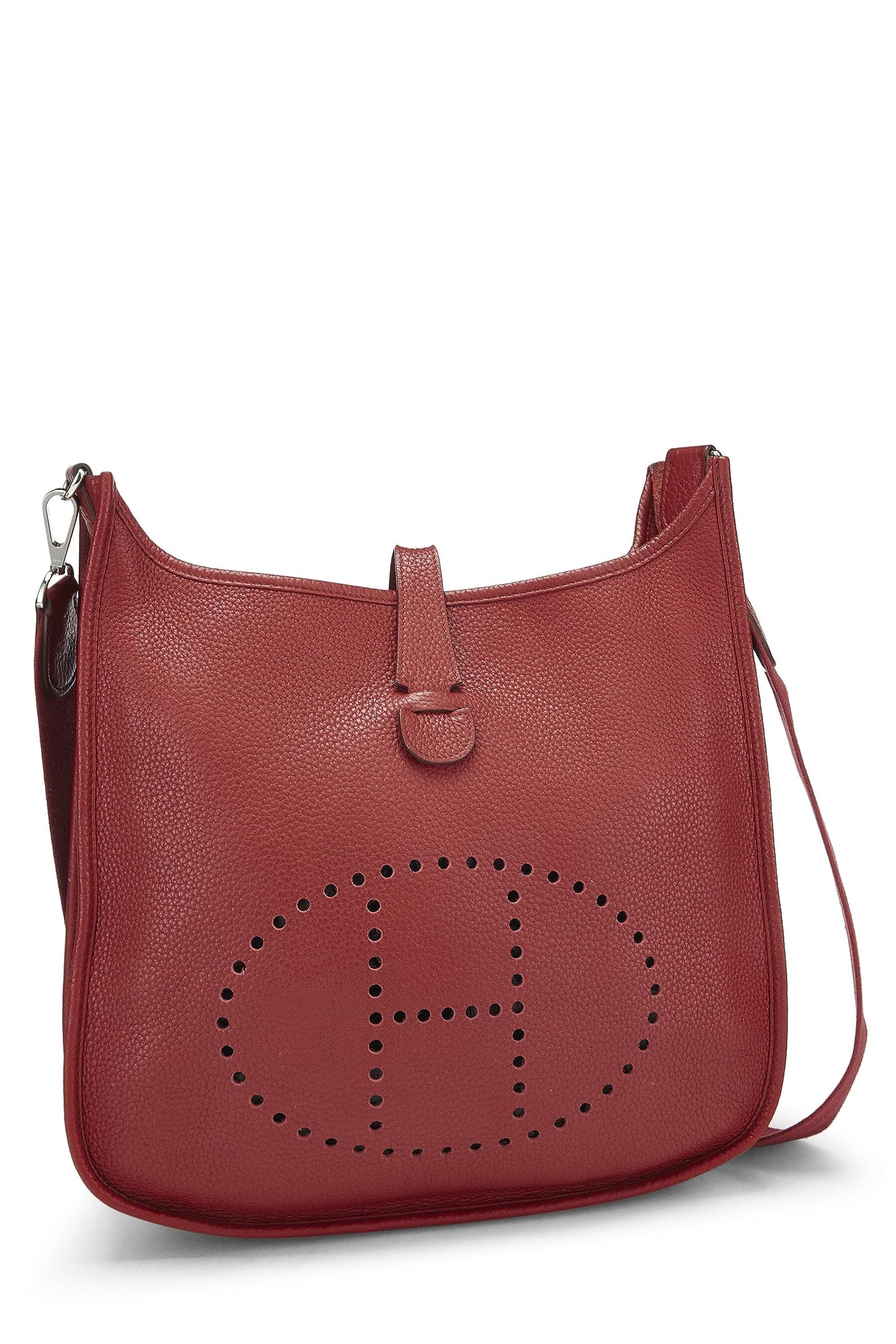 Hermès, Clémence Evelyne III GM Rouge d'occasion, Rouge