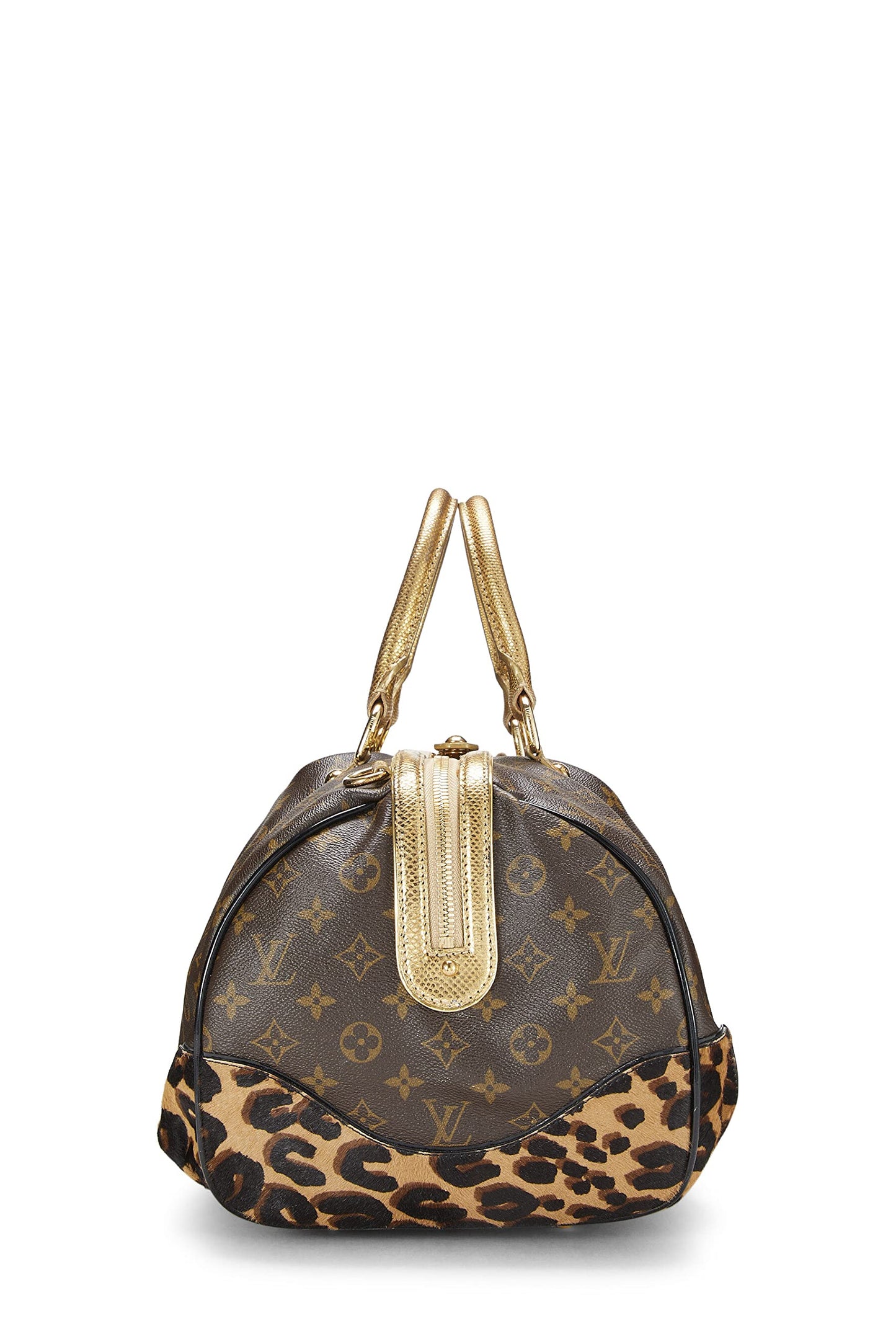 Louis Vuitton, Pre-Loved Stephen Sprouse x Louis Vuitton Monogram Canvas Leopard Stephen, Brown