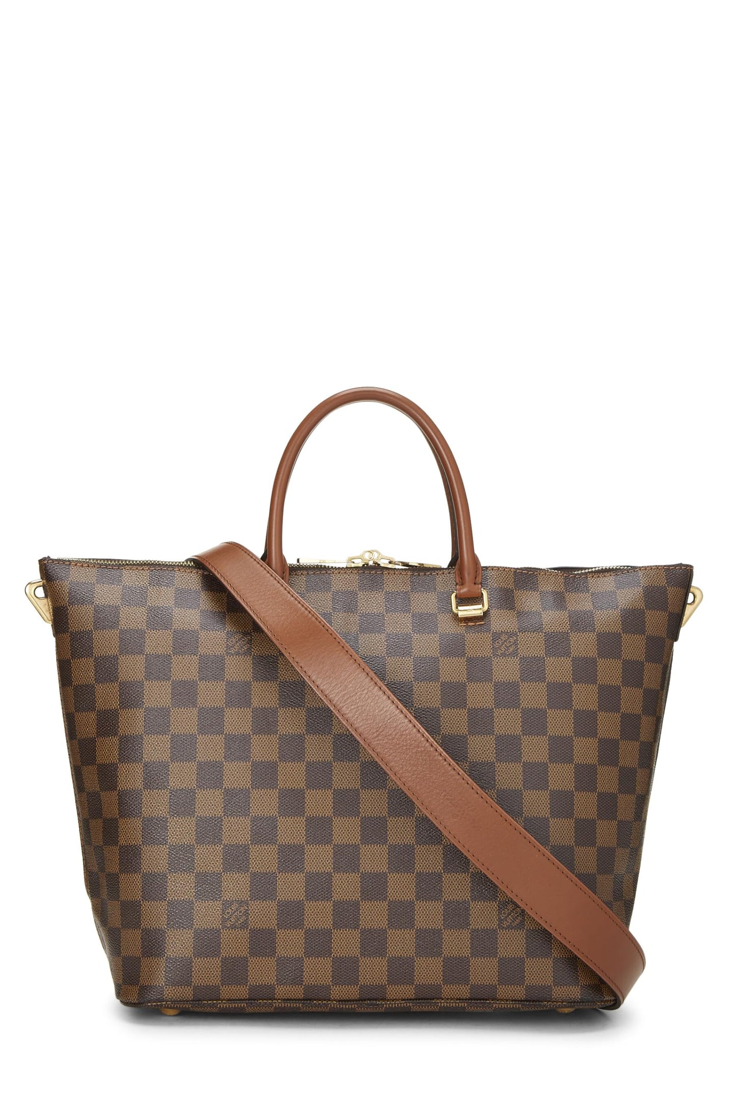 Louis Vuitton, Pre-Loved Damier Ebene Belmont, Brown