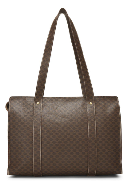 Céline, sac fourre-tout Macadam marron d'occasion, marron