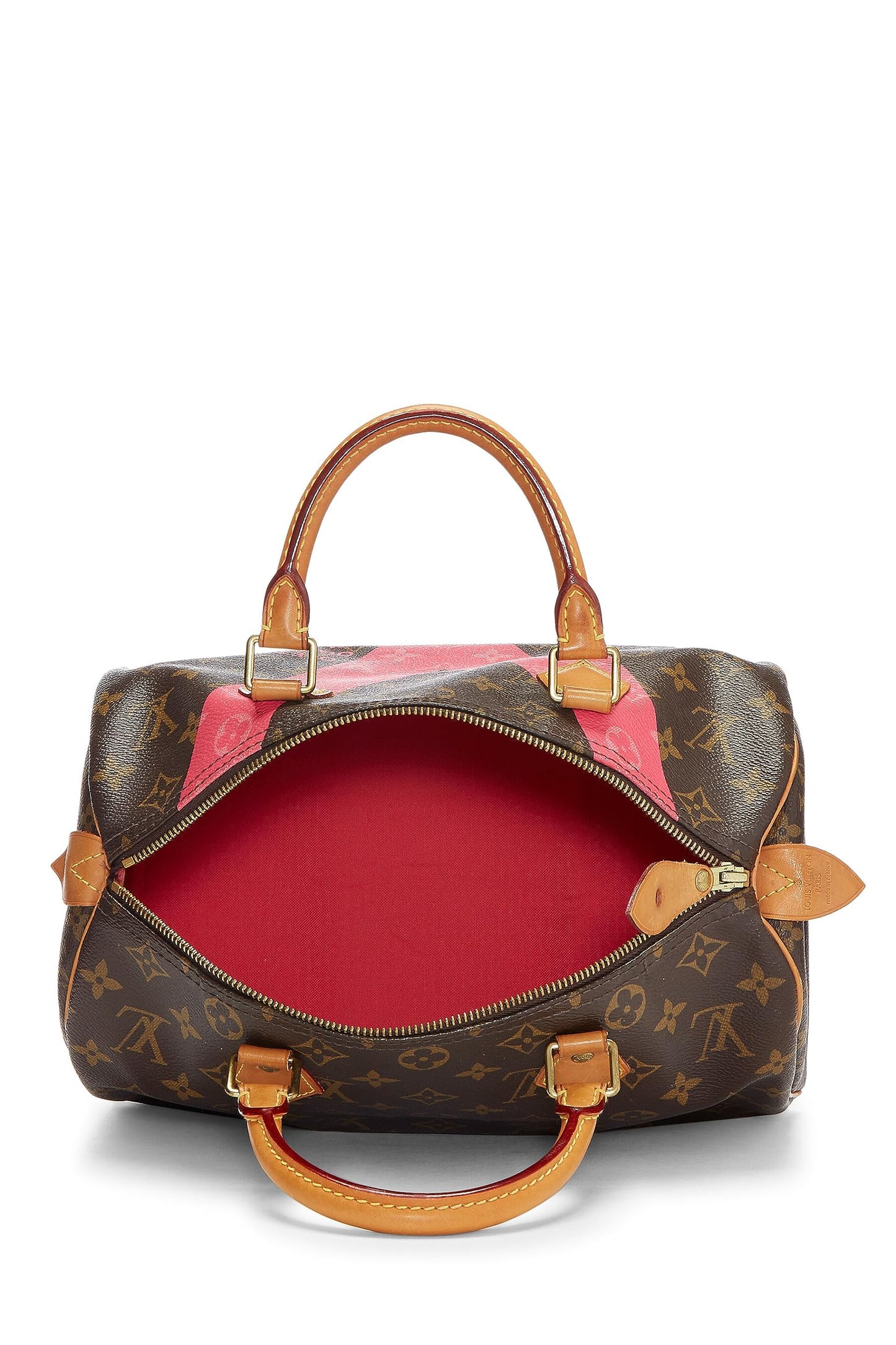 Louis Vuitton, Pre-Loved Pink Monogram V Speedy 30, Pink