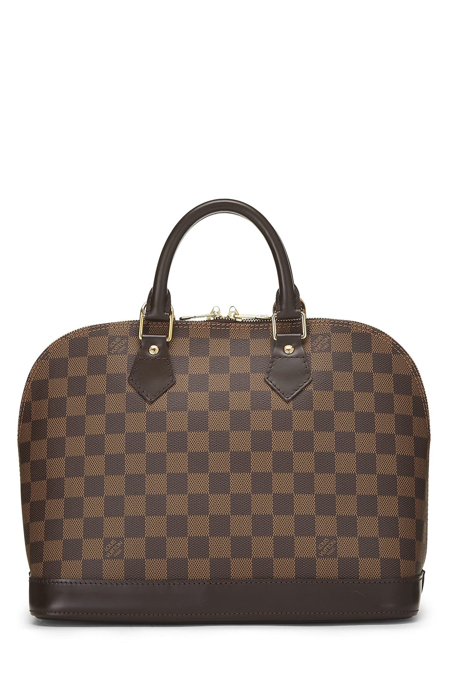 Louis Vuitton, Alma PM Damier Ebène d'occasion, marron