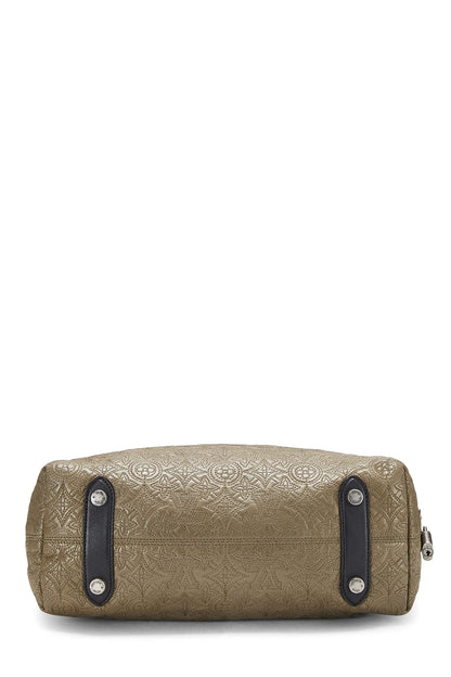 Louis Vuitton, sac hobo PM en cuir Antheia Monogram vert d'occasion, vert