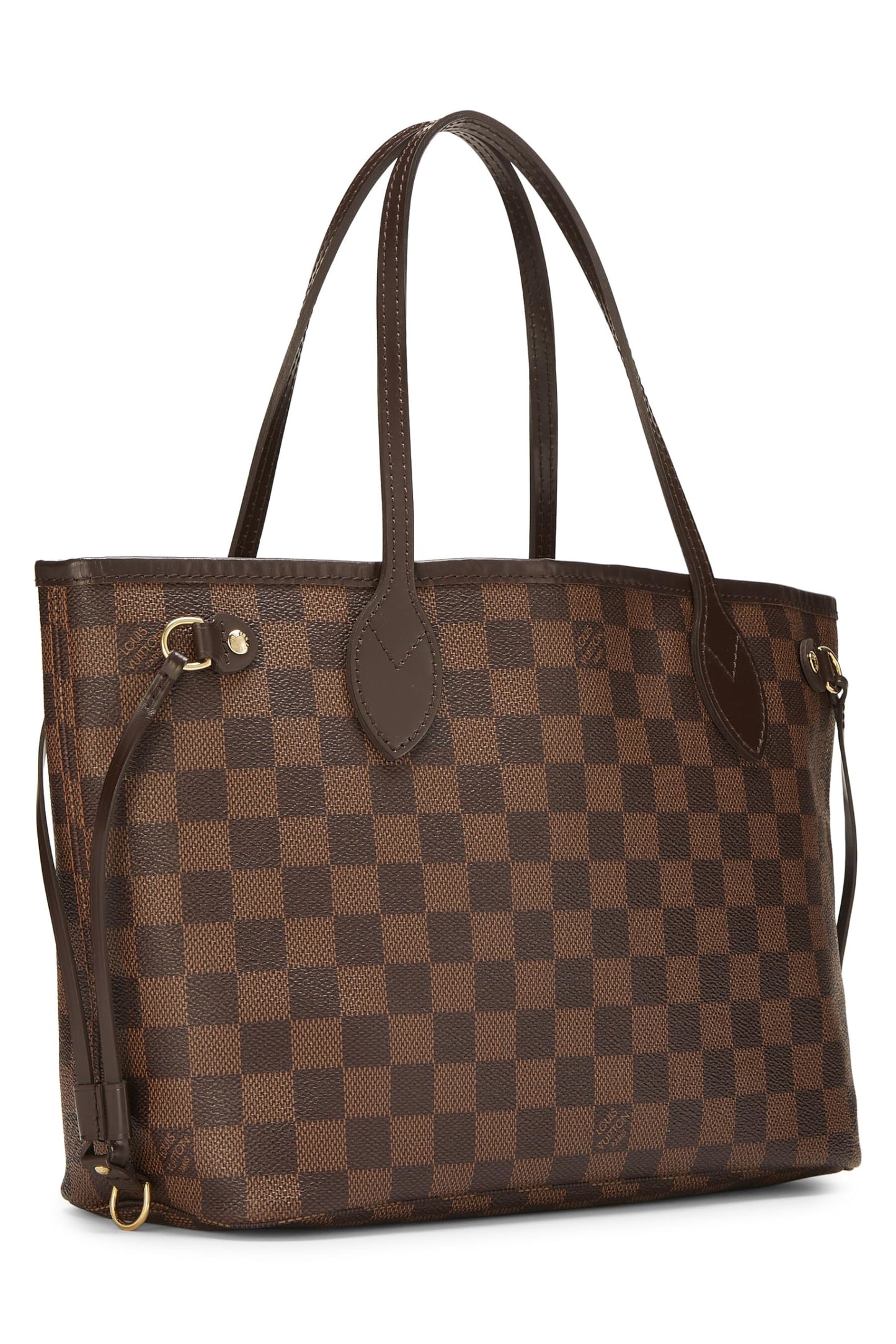 Louis Vuitton, Damier Ebene Neverfull PM d'occasion, marron