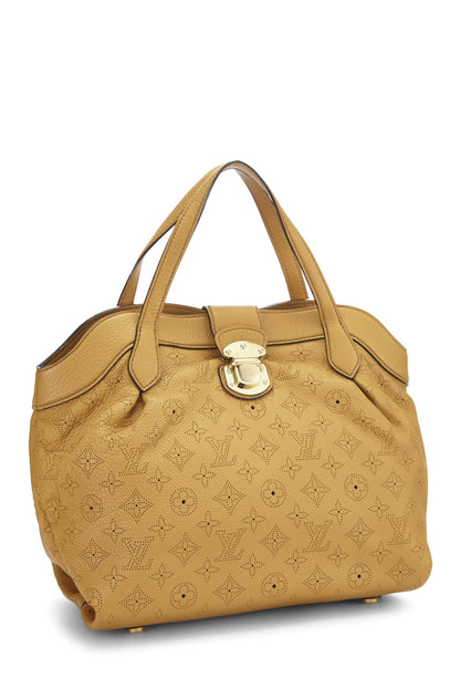 Louis Vuitton, Pre-Loved Yellow Monogram Mahina Sevres PM, Yellow