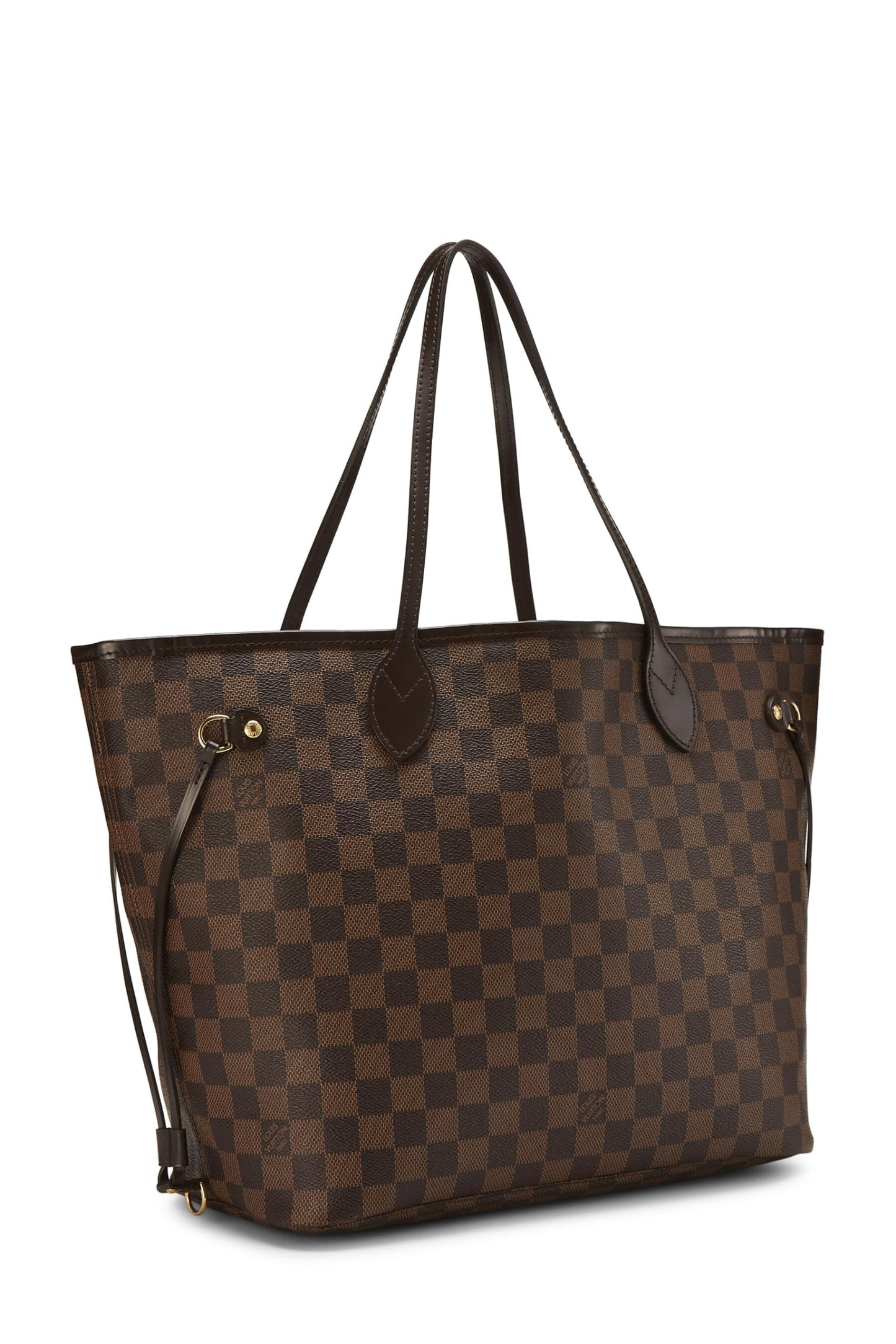 Louis Vuitton, Damier Ebene Neverfull MM NM d'occasion, rose