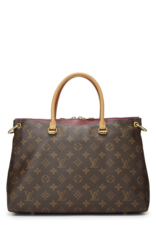 Louis Vuitton, Pallas en toile monogram bordeaux d'occasion, bordeaux