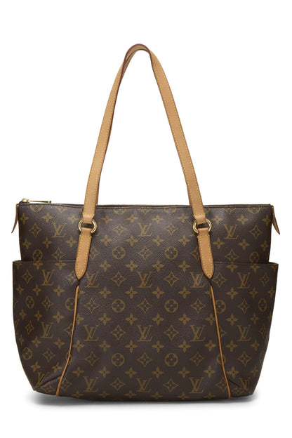 Louis Vuitton, toile Monogram d'occasion Totally MM NM, marron