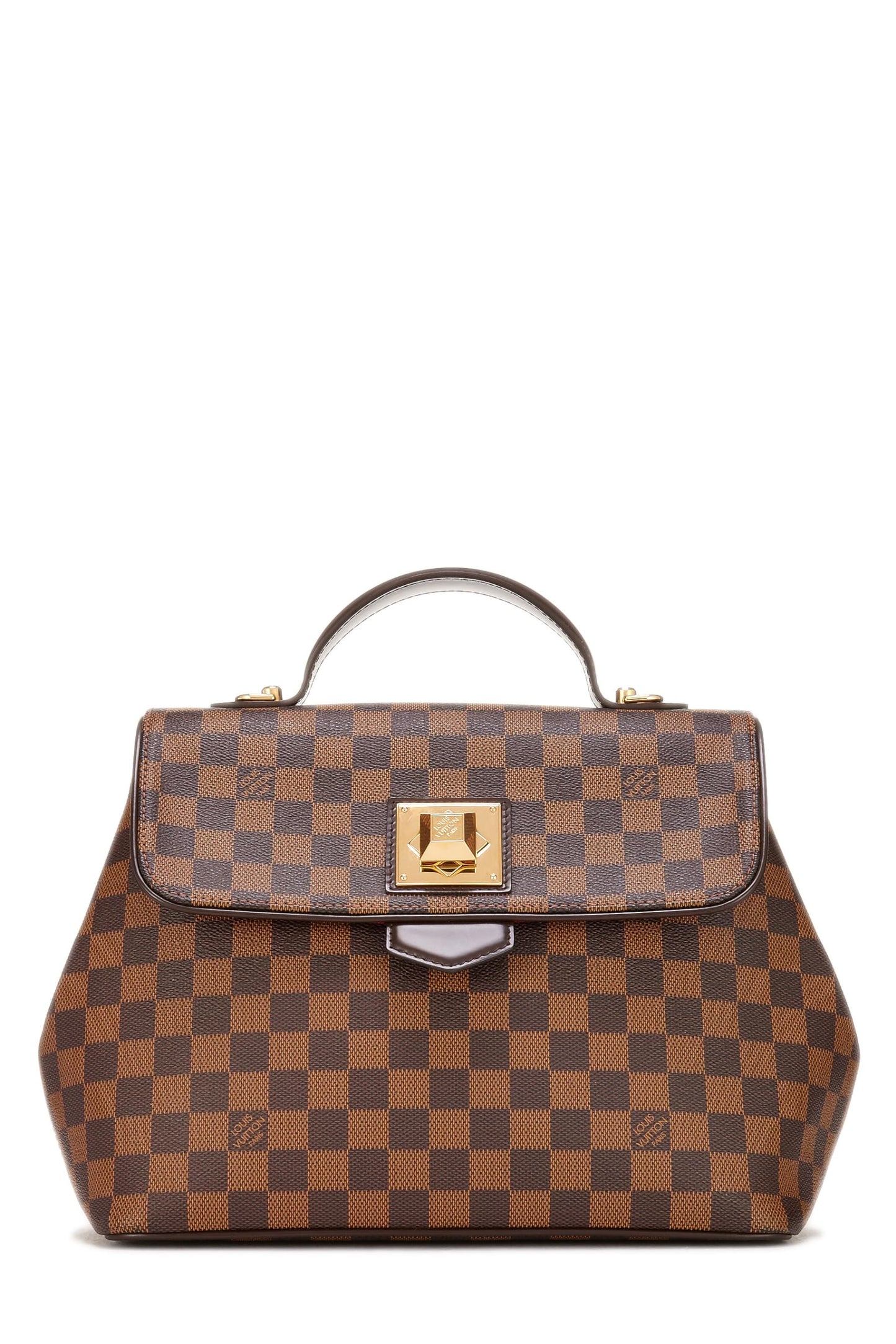 Louis Vuitton, Pre-Loved Damier Ebene Bergamo MM, Brown