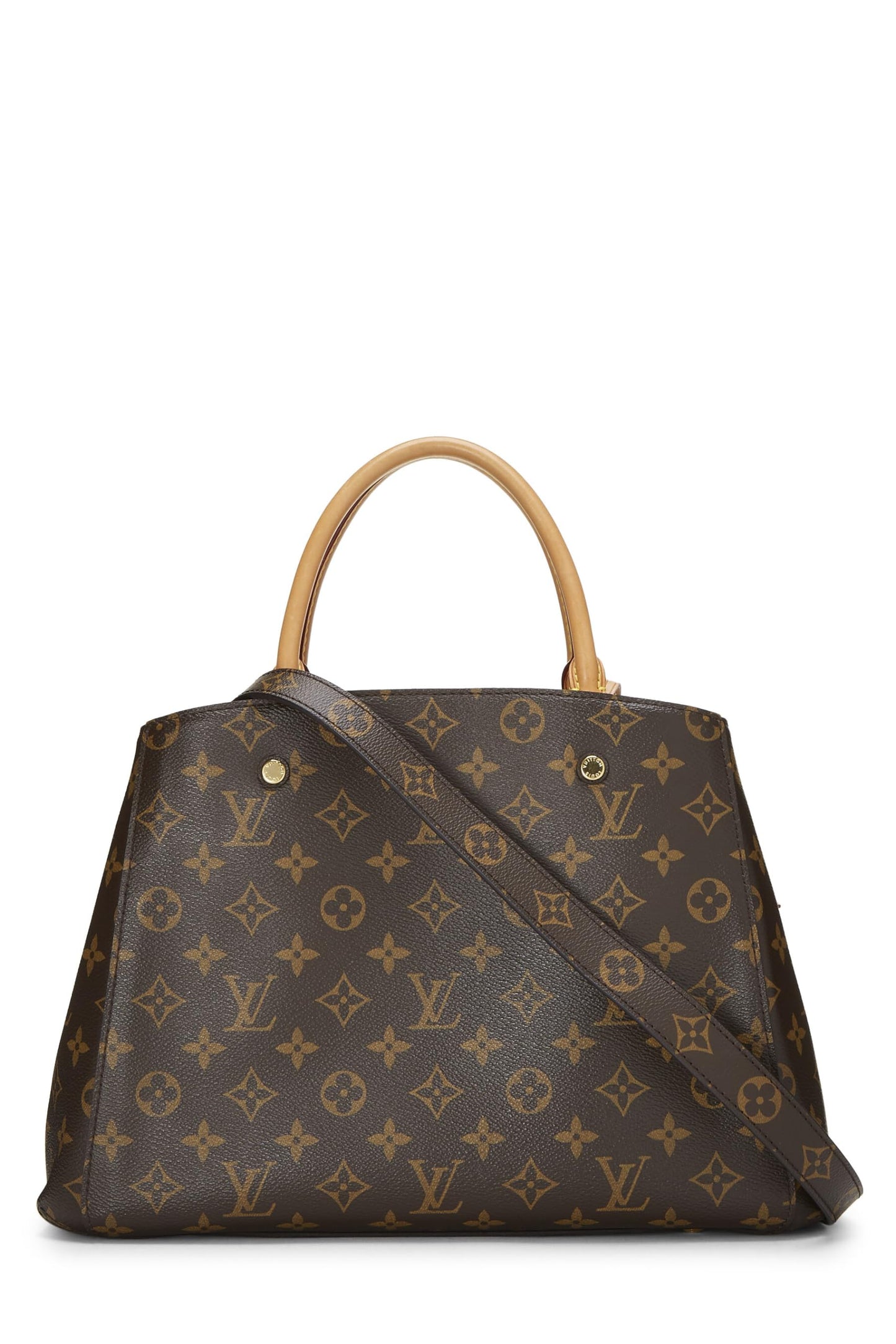 Louis Vuitton, Pre-Loved Monogram Canvas Montaigne MM, Brown