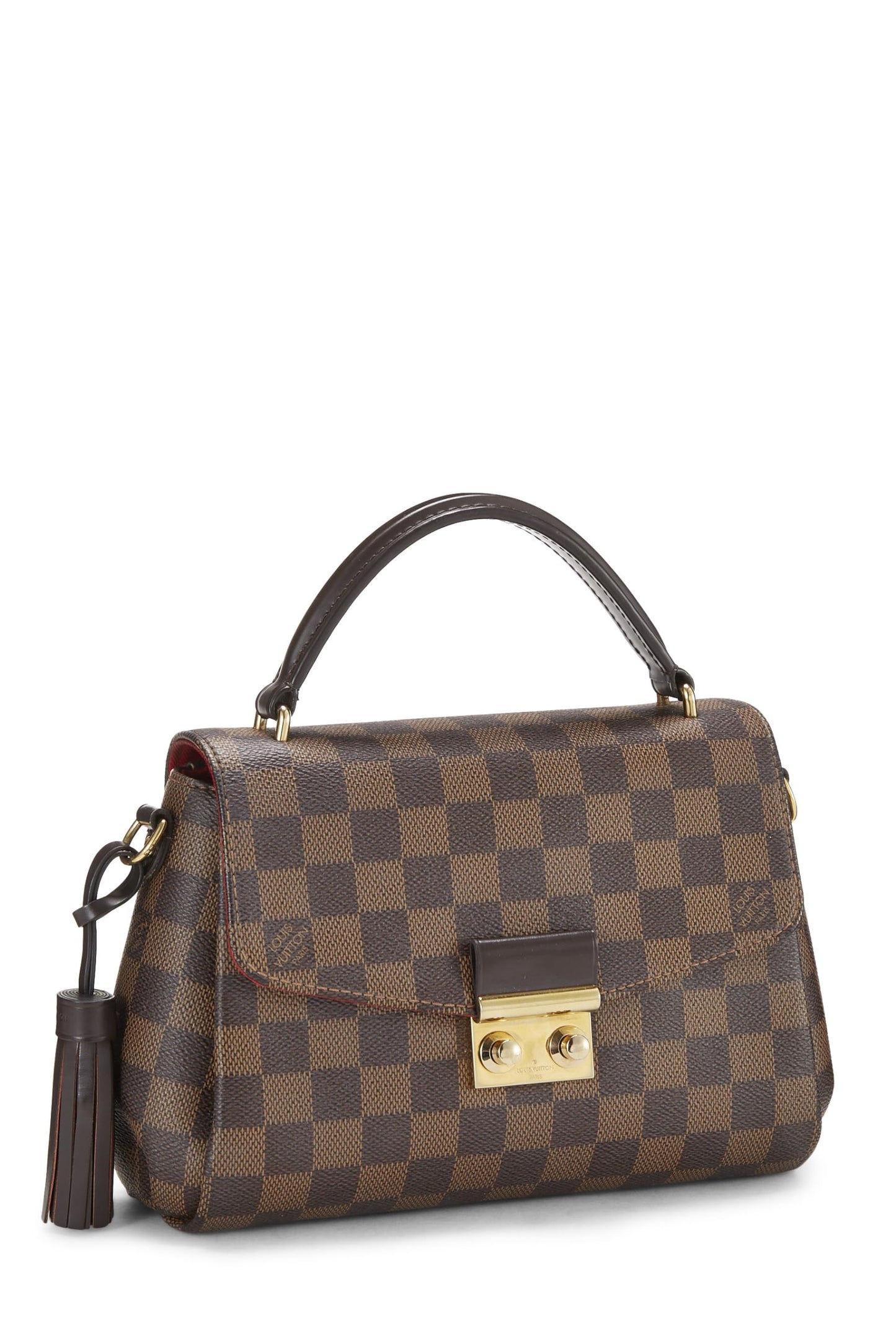 Louis Vuitton, Damier Ebene Croisette pre-amado, Marrón