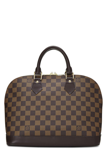 Louis Vuitton, Pre-Loved Damier Ebene Alma PM, Brown