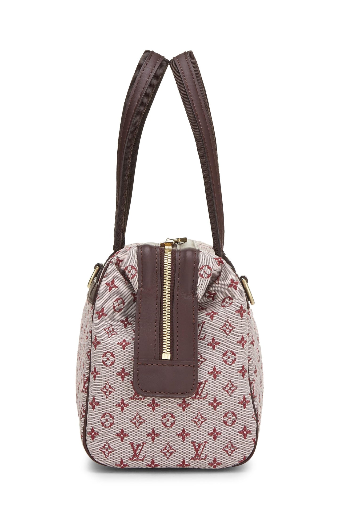 Louis Vuitton, Mini Lin Josephine PM Monogram Bordeaux d'occasion, rose